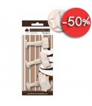 SET 3 EMPORTE-PIECES LIERRE AVEC POUSSOIR