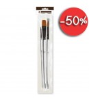 SET 3 PINCEAUX QDC053