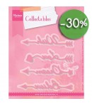 DIES ARROW SENTIMENTS - COLLECTABLES 1458