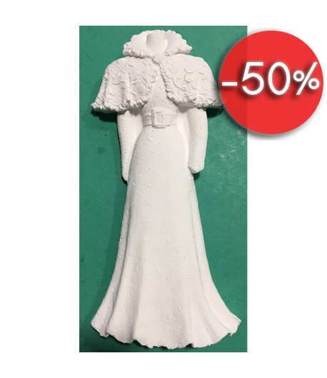 PLATRE GRANDE ROBE 14X6.3 CM