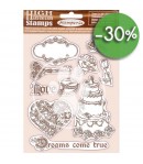 TAMPONS HD SLEEPING BEAUTY DREAMS COME TRUE 14X18CM WTKCC202 STAMPERIA