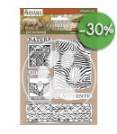 TAMPONS HD SAVANA ZEBRA 14X18CM WTKCC211 STAMPERIA