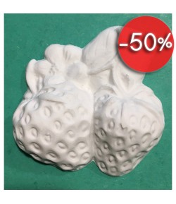 PLATRE FRAISES 5X4.5 CM