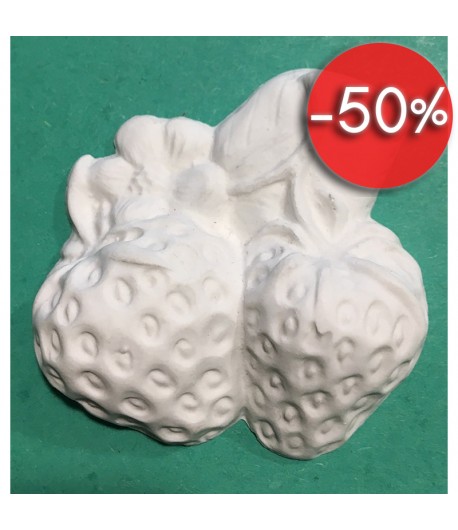 PLATRE FRAISES 5X4.5 CM