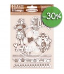 TAMPONS HD ALICE CHECKMATE 14X18CM WTKCC204 STAMPERIA