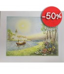 IMAGE 3D BALADE EN BARQUE 24X30 AS053