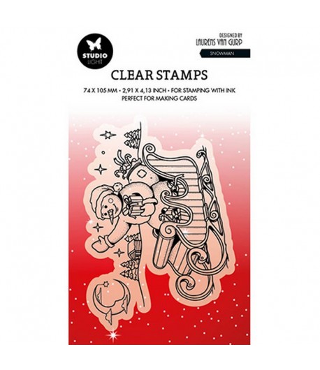 TAMPON SNOWMAN BY LAURENS - N°489