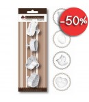 SET 4 EMPORTE-PIECES OURSONS ET COEURS