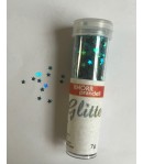 TUBE PAILLETTES ETOILES BLEU