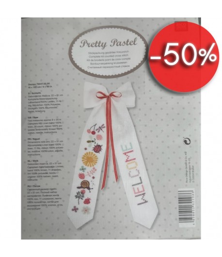 KIT A BRODER NOEUD PRINTEMPS