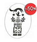 TAMPON BOIS OVAL NOEL 51