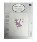 KIT A BRODER LIN LIEVRE CADRE