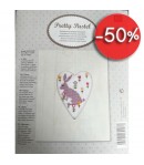 KIT A BRODER LIN LIEVRE CADRE