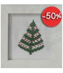 KIT A BRODER AIDA NOEL SAPIN VERT