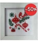 KIT A BRODER BOULES DE NOEL