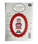 KIT A BRODER AIDA PETITE FILLE FEUTRINE