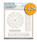 POCHOIR JOURS MOIS 13X13CM CDEST004