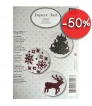 KIT A BRODER LIN 3 BOUTONS NOEL