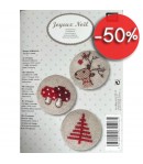 KIT A BRODER LIN 3 BOUTONS NATUREL