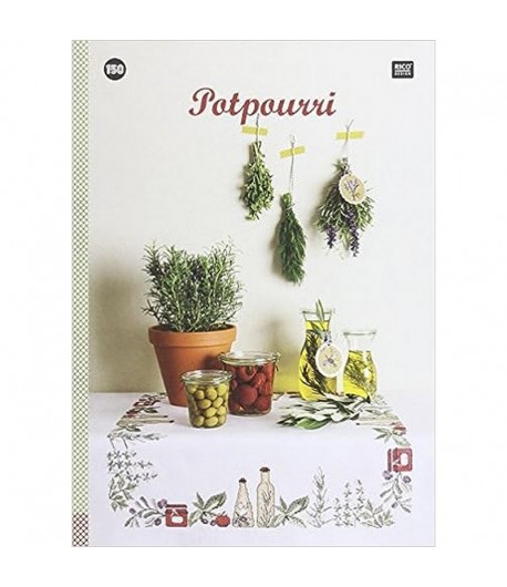 LIVRET RICO BRODERIE 150 POT POURRI