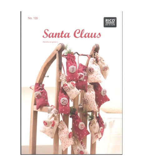 LIVRET RICO BRODERIE 135 SANTA CLAUS