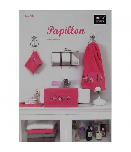 LIVRET RICO BRODERIE 137 PAPILLON