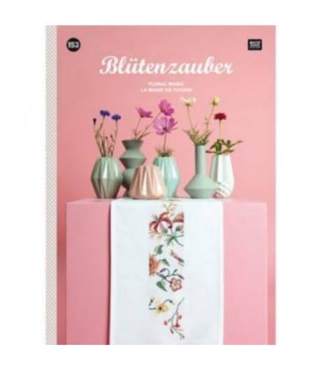 LIVRET RICO BRODERIE 153 LA MAGIE DES FLEURS
