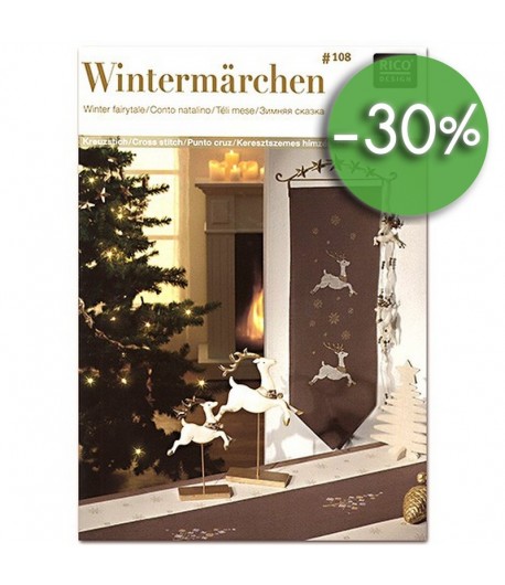 LIVRET RICO BRODERIE 108 WINTER FAIRYTAILE