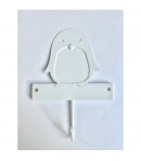 CROCHET METAL PINGOUIN 9.5X13CM