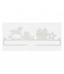PORTE DECOR METAL 21X6.5CM CHEVAL ET CADEAUX