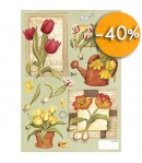 FEUILLE A5 3D420 TULIPES