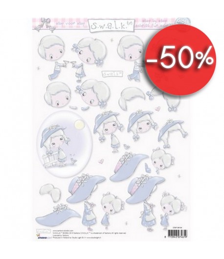 FEUILLE 3D ENFANTS SWALK SLSW04