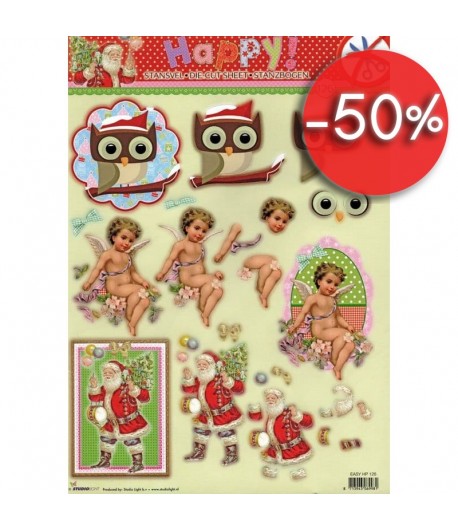 FEUILLE 3D NOEL ANGE