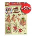 FEUILLE 3D NOEL ANGE