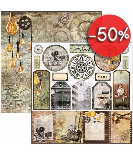 PAPIER MODERN TIMES TAGS CIAO BELLA 30.5X30.5CM CBSS116