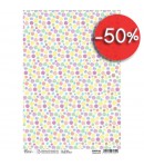 PAPIER DE RIZ A4 POLKA DOTS 21 X 29.7CM CBRP152
