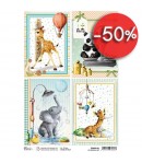 PAPIER DE RIZ A4 MY FIRST YEAR 21 X 29.7CM CBRP151