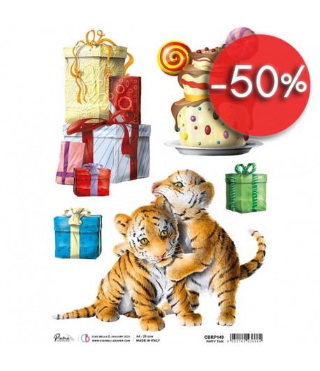 PAPIER DE RIZ A4 MY FIRST YEAR 21 X 29.7CM CBRP149