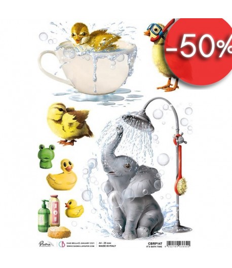 PAPIER DE RIZ A4 MY FIRST YEAR 21 X 29.7CM CBRP147