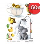 PAPIER DE RIZ A4 MY FIRST YEAR 21 X 29.7CM CBRP147