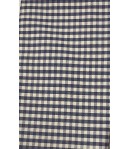 COUPON TISSU MARINE 29.5X49 PETITS CARREAUX