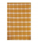 COUPON TISSU MOUTARDE 30X60 GRAND CARREAUX
