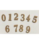 EMBELLISSEMENTS EN BOIS CHIFFRES ROJO