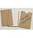 ETUI TAG PETITS SECRETS BOIS 6.5X9.5X0.9CM