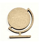 SUJET BOIS GLOBE 3.5X4CM