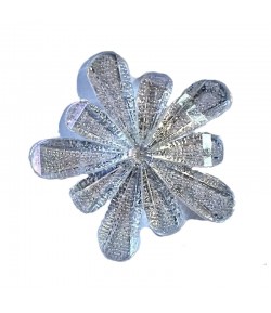 5 FLEURS EN PLASTIQUE - 4.7X4.7CM