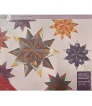 30 FEUILLES PAPIER ORIGAMI ROUGE ET OR 20X20CM