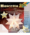 30 FEUILLES PAPIER ORIGAMI TRANSPARENT 20X20CM