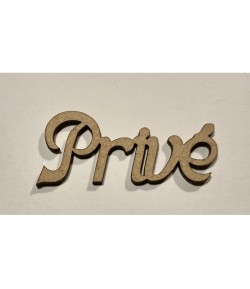 BOIS PRIVE 5.1X2.3 CM