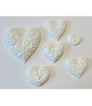 LOT 6 PLATRES COEURS WINTER